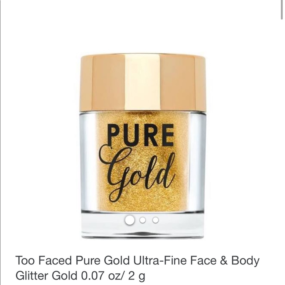 New! Too Faced Pure Gold